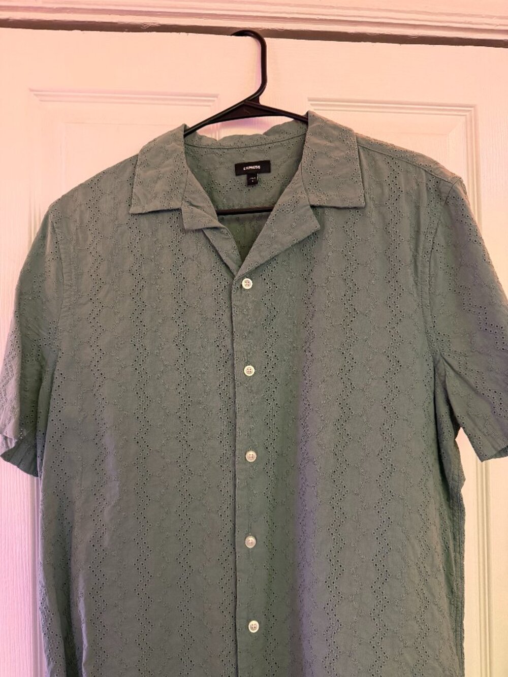 Express mens shirt (S), green